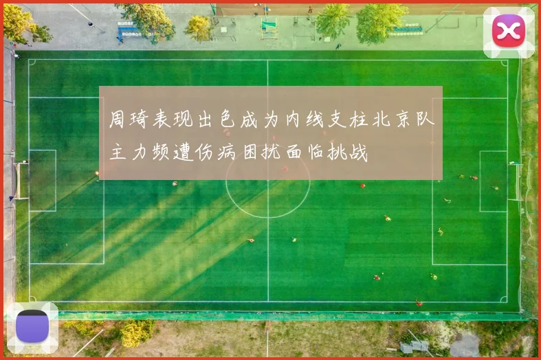 周琦表现出色成为内线支柱北京队主力频遭伤病困扰面临挑战